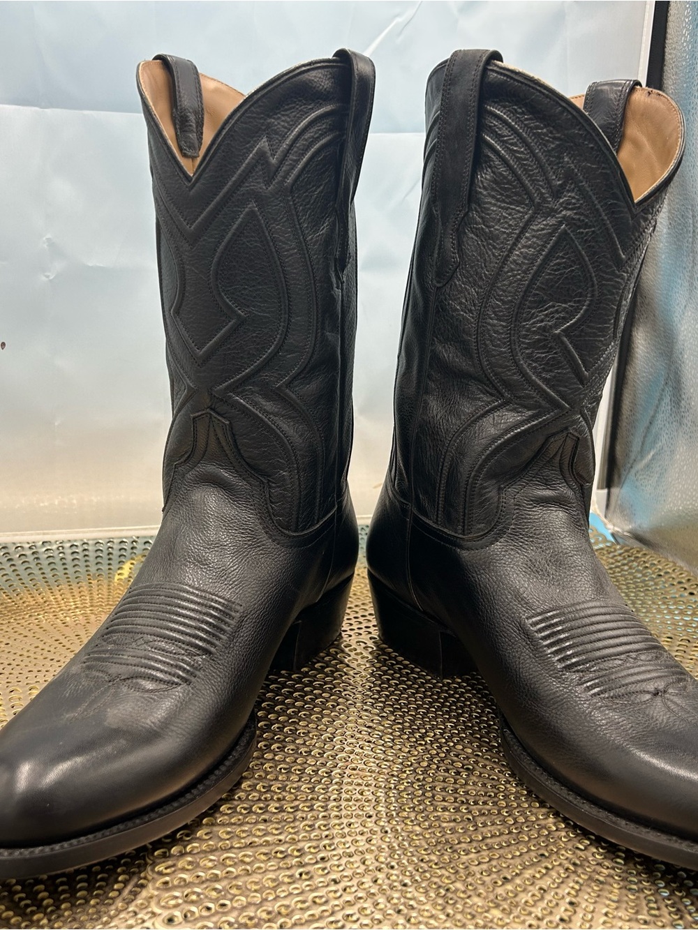 Cuero men 11 handmade Texas cowboy boots